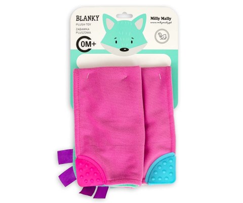 Zabawka pluszowa Kocyk - Blanky - 14325 PINK Zabawka pluszowa Kocyk - Blanky - 14325 PINK