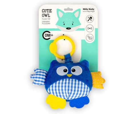 Zawieszka pluszowa Sówka - Cutie owl - 2881 BLUE Zawieszka pluszowa Sówka - Cutie owl - 2881 BLUE