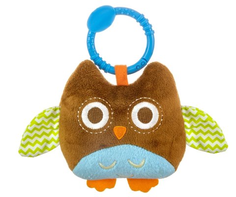 Zawieszka pluszowa Sówka - Happy owl - 2552 BROWN Zawieszka pluszowa Sówka - Happy owl - 2552 BROWN