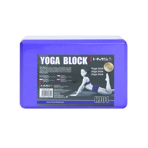 KJ01 PURPLE YOGA BLOK HMS HMS KJ01 PURPLE YOGA BLOK HMS HMS