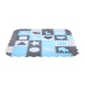 MD03 MATA DZIECIĘCA PUZZLE KOJEC MINT 36 ELEMENTÓW 140x140CM NILS FUN NILS FUN