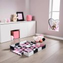 MD03 MATA DZIECIĘCA PUZZLE KOJEC PINK HEARTS 36 ELEMENTÓW 140x140CM NILS FUN NILS FUN
