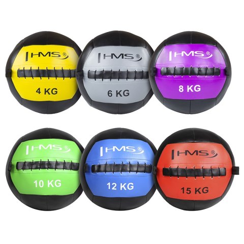 WLB 6 KG WALL BALL PIŁKA DO ĆWICZEŃ HMS HMS WLB 6 KG WALL BALL PIŁKA DO ĆWICZEŃ HMS HMS