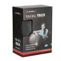 YB02 NEW 65CM BLACK ANTI-BURST PIŁKA GIMNASTYCZNA HMS HMS