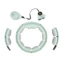 HHM13 HULA HOP GREEN Z MAGNESAMI I OBCIĄŻNIKIEM + LICZNIK HMS HMS