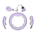 HHM13 HULA HOP VIOLET Z MAGNESAMI I OBCIĄŻNIKIEM + LICZNIK HMS HMS