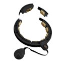 HHM13 NEW HULA HOP BLACK/GOLD Z MAGNESAMI I OBCIĄŻNIKIEM + LICZNIK HMS HMS