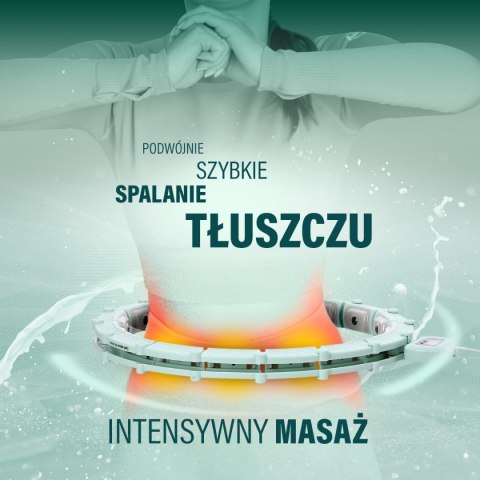 HHM14 HULA HOP GREEN Z MAGNESAMI I OBCIĄŻNIKIEM + LICZNIK HMS HMS HHM14 HULA HOP GREEN Z MAGNESAMI I OBCIĄŻNIKIEM + LICZNIK HMS HMS