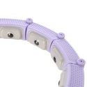HHM14 HULA HOP VIOLET Z MAGNESAMI I OBCIĄŻNIKIEM + LICZNIK HMS HMS