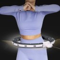 HHM15 HULA HOP BLACK Z MAGNESEM I OBCIĄŻNIKIEM + LICZNIK HMS HMS