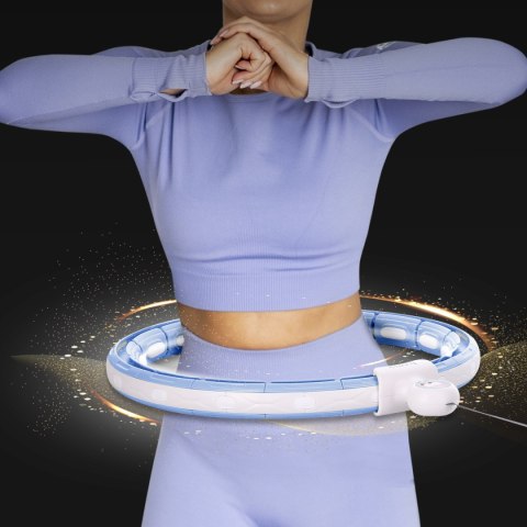 HHM15 HULA HOP BLUE Z MAGNESEM I OBCIĄŻNIKIEM + LICZNIK HMS HMS HHM15 HULA HOP BLUE Z MAGNESEM I OBCIĄŻNIKIEM + LICZNIK HMS HMS