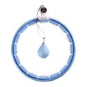 HHM15 HULA HOP BLUE Z MAGNESEM I OBCIĄŻNIKIEM + LICZNIK HMS HMS
