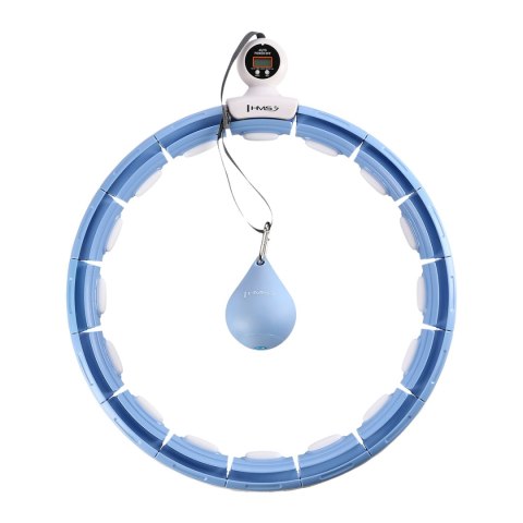 HHM15 HULA HOP BLUE Z MAGNESEM I OBCIĄŻNIKIEM + LICZNIK HMS HMS HHM15 HULA HOP BLUE Z MAGNESEM I OBCIĄŻNIKIEM + LICZNIK HMS HMS