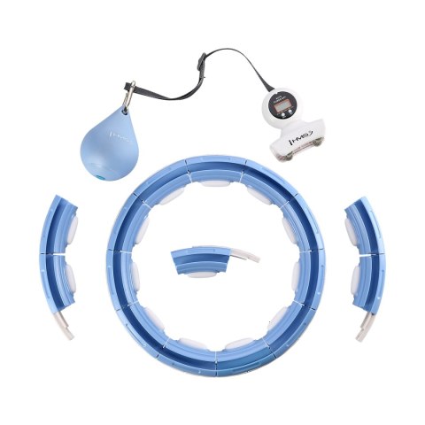 HHM15 HULA HOP BLUE Z MAGNESEM I OBCIĄŻNIKIEM + LICZNIK HMS HMS HHM15 HULA HOP BLUE Z MAGNESEM I OBCIĄŻNIKIEM + LICZNIK HMS HMS