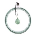 HHM15 HULA HOP GREEN Z MAGNESEM I OBCIĄŻNIKIEM + LICZNIK HMS HMS