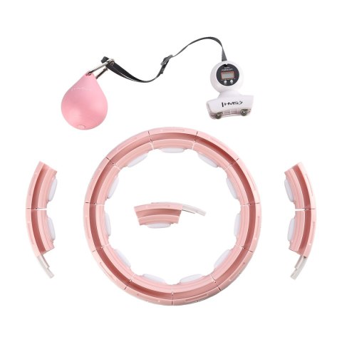HHM15 HULA HOP PINK Z MAGNESEM I OBCIĄŻNIKIEM + LICZNIK HMS HMS HHM15 HULA HOP PINK Z MAGNESEM I OBCIĄŻNIKIEM + LICZNIK HMS HMS