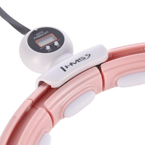 HHM15 HULA HOP PINK Z MAGNESEM I OBCIĄŻNIKIEM + LICZNIK HMS HMS HHM15 HULA HOP PINK Z MAGNESEM I OBCIĄŻNIKIEM + LICZNIK HMS HMS
