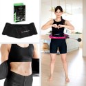 HHM16 HULA HOP BLACK/PINK Z MAGNESAMI I OBCIĄŻNIKIEM + LICZNIK HMS HMS