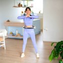 HHM16 HULA HOP WHITE Z MAGNESAMI I OBCIĄŻNIKIEM + LICZNIK HMS HMS