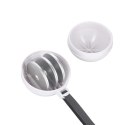HHM16 HULA HOP WHITE Z MAGNESAMI I OBCIĄŻNIKIEM + LICZNIK HMS HMS