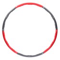 HHP002 RED-GREY HULA HOP 1,2KG 100CM HMS HMS