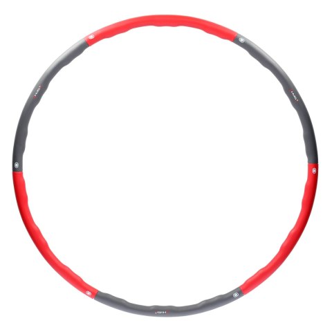 HHP002 RED-GREY HULA HOP 1,2KG 100CM HMS HMS HHP002 RED-GREY HULA HOP 1,2KG 100CM HMS HMS
