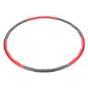 HHP002 RED-GREY HULA HOP 1,2KG 100CM HMS HMS
