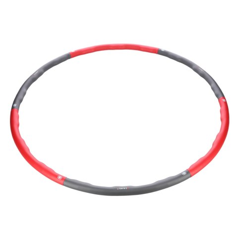 HHP002 RED-GREY HULA HOP 1,2KG 100CM HMS HMS HHP002 RED-GREY HULA HOP 1,2KG 100CM HMS HMS