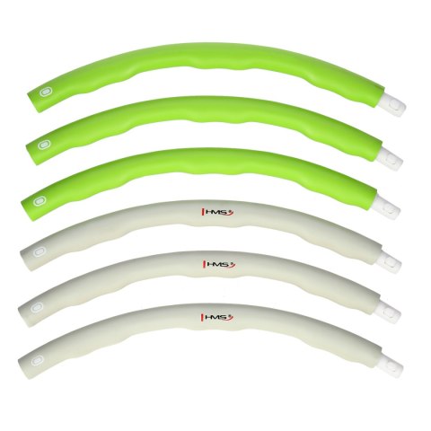 HHP003 GREEN-GREY HULA HOP 1,5KG 100CM HMS HMS HHP003 GREEN-GREY HULA HOP 1,5KG 100CM HMS HMS