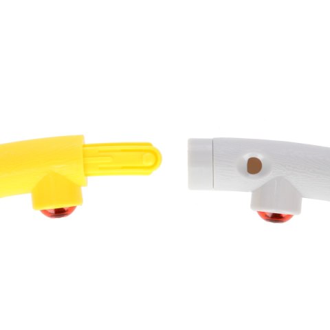 HHP005 GREY-YELLOW HULA HOP MASUJĄCY Z MAGNESAMI 85CM HMS HMS HHP005 GREY-YELLOW HULA HOP MASUJĄCY Z MAGNESAMI 85CM HMS HMS
