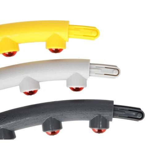 HHP005 GREY-YELLOW HULA HOP MASUJĄCY Z MAGNESAMI 85CM HMS HMS HHP005 GREY-YELLOW HULA HOP MASUJĄCY Z MAGNESAMI 85CM HMS HMS