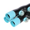 HHP006 BLACK-BLUE HULA HOP MASUJĄCY Z MAGNESAMI 98CM HMS HMS