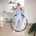 HHP006 BLACK-BLUE HULA HOP MASUJĄCY Z MAGNESAMI 98CM HMS HMS