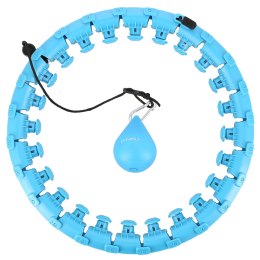 HHW01 HULA HOP BLUE Z WYPUSTKAMI I OBCIĄŻNIKIEM HMS HMS