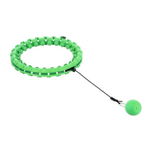 HHW01 HULA HOP GREEN Z WYPUSTKAMI I OBCIĄŻNIKIEM HMS HMS HHW01 HULA HOP GREEN Z WYPUSTKAMI I OBCIĄŻNIKIEM HMS HMS