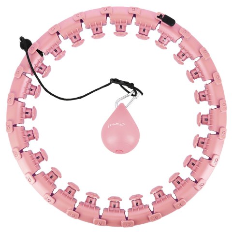 HHW01 HULA HOP PINK Z WYPUSTKAMI I OBCIĄŻNIKIEM HMS HMS HHW01 HULA HOP PINK Z WYPUSTKAMI I OBCIĄŻNIKIEM HMS HMS