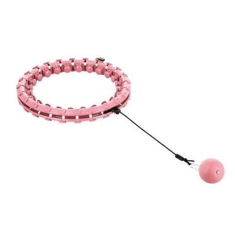 HHW01 HULA HOP PINK Z WYPUSTKAMI I OBCIĄŻNIKIEM HMS HMS HHW01 HULA HOP PINK Z WYPUSTKAMI I OBCIĄŻNIKIEM HMS HMS