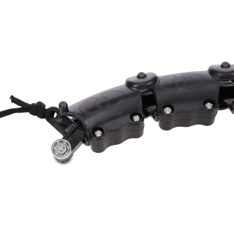 HHW02 HULA HOP BLACK Z WYPUSTKAMI I OBCIĄŻNIKIEM HMS HMS HHW02 HULA HOP BLACK Z WYPUSTKAMI I OBCIĄŻNIKIEM HMS HMS