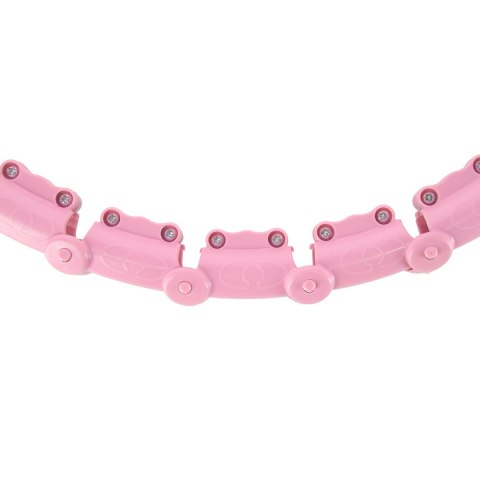HHW02 HULA HOP LIGHT PINK Z WYPUSTKAMI I OBCIĄŻNIKIEM HMS HMS HHW02 HULA HOP LIGHT PINK Z WYPUSTKAMI I OBCIĄŻNIKIEM HMS HMS