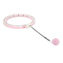 HHW06 HULA HOP PINK Z WYPUSTKAMI I OBCIĄŻNIKIEM + LICZNIK HMS HMS
