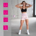 HHW06 HULA HOP PINK Z WYPUSTKAMI I OBCIĄŻNIKIEM + LICZNIK HMS HMS
