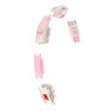 HHW06 HULA HOP PINK Z WYPUSTKAMI I OBCIĄŻNIKIEM + LICZNIK HMS HMS