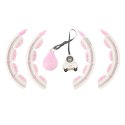 HHW06 HULA HOP PINK Z WYPUSTKAMI I OBCIĄŻNIKIEM + LICZNIK HMS HMS
