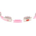 HHW06 HULA HOP PINK Z WYPUSTKAMI I OBCIĄŻNIKIEM + LICZNIK HMS HMS