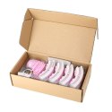 HHW06 HULA HOP PINK Z WYPUSTKAMI I OBCIĄŻNIKIEM + LICZNIK HMS HMS