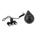 HHW12 PLUS SIZE HULA HOP BLACK Z WYPUSTKAMI I OBCIĄŻNIKIEM HMS HMS