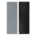 MFK03 GRAY-BLACK MATA FITNESS KLUBOWA Z OTWORAMI HMS PREMIUM HMS PREMIUM