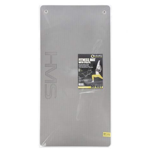 MFK07 LIGHT GREY-BLACK MATA FITNESS KLUBOWA Z OTWORAMI 120*60CM EVA 15MM HMS PREMIUM HMS PREMIUM MFK07 LIGHT GREY-BLACK MATA FITNESS KLUBOWA Z OTWORAMI 120*60CM EVA 15MM HMS PREMIUM HMS PREMIUM