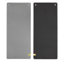 MFK08 GREY-BLACK MATA FITNESS KLUBOWA Z OTWORAMI 140*60CM EVA 15MM HMS PREMIUM HMS PREMIUM