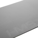 MFK08 GREY-BLACK MATA FITNESS KLUBOWA Z OTWORAMI 140*60CM EVA 15MM HMS PREMIUM HMS PREMIUM
